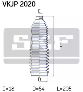 Фото VKJP2020 Комплект пыльника SKF {forloop.counter}}